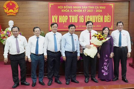 Ông Phạm Thành Ngại được bầu làm Chủ tịch UBND tỉnh Cà Mau