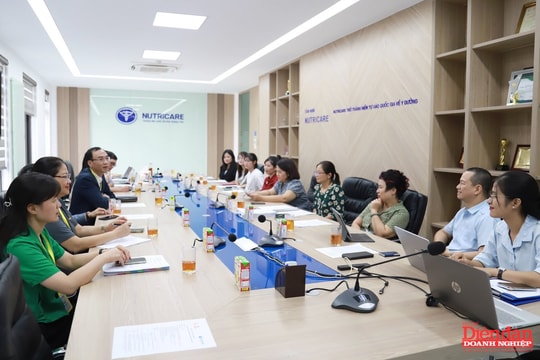 Thẩm định giải thưởng Sao Vàng đất Việt tại Công ty Cổ phần Dinh dưỡng NUTRICARE