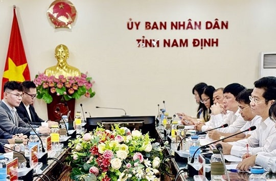 Nam Định thắt chặt hợp tác với Diễn đàn Kinh tế Thụy Sỹ - Việt Nam