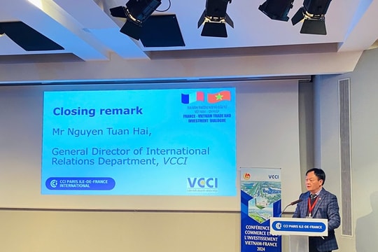 VCCI thu hút doanh nghiệp Pháp đẩy mạnh đầu tư vào Việt Nam