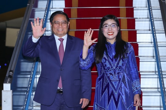 Thủ tướng Phạm Minh Chính và Phu nhân lên đường tham dự Hội nghị thượng đỉnh G20