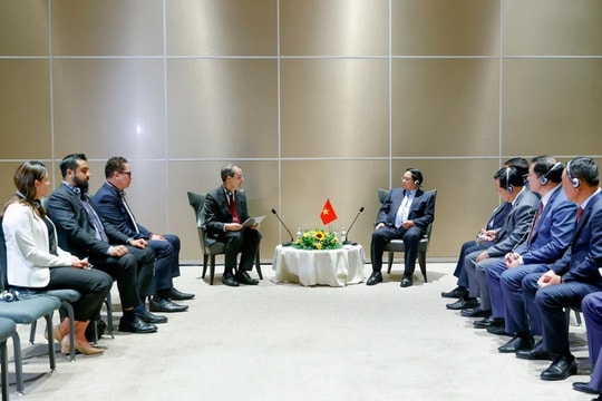 Thủ tướng Phạm Minh Chính tiếp lãnh đạo 4 tập đoàn hàng đầu của Brazil