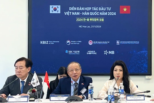 Tăng cường hợp tác đầu tư Việt Nam - Hàn Quốc