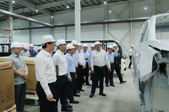 Dự án nhà máy ôtô đầu tiên tại Quảng Ninh sắp đi vào sản xuất