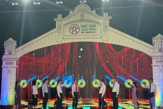 250 gian hàng đến từ 63 tỉnh thành tham gia Hội chợ Đặc sản Vùng miền Việt Nam 2024