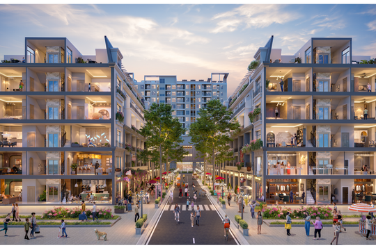 Phố đi bộ nơi “tọa độ kim cương” của Phổ Yên chính thức lộ diện