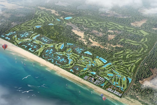 Dự án FLC Quang Binh Beach & Golf Resort “hồi sinh”, chuẩn bị cất nóc khách sạn 5 sao