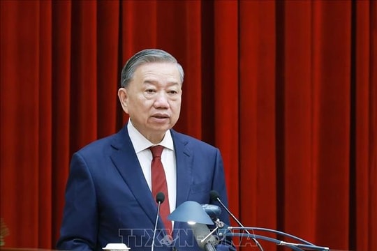 Tổng Bí thư Tô Lâm: Tinh gọn tổ chức bộ máy là đòi hỏi cấp thiết