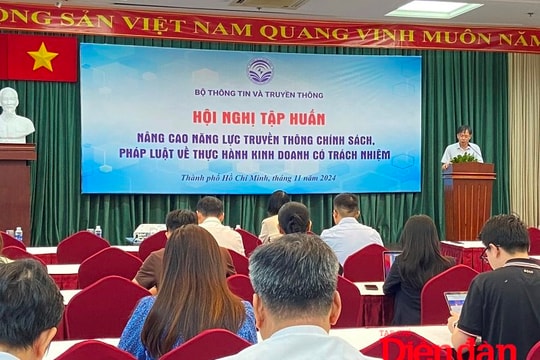 Nâng cao năng lực truyền thông pháp luật về thực hành kinh doanh có trách nhiệm