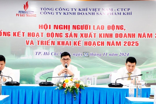PV GAS TRADING chuyển dịch mô hình kinh doanh, thiết lập kỷ lục tăng trưởng trong năm 2024