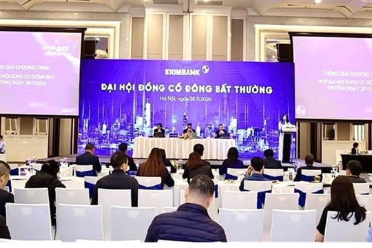 Eximbank tổ chức thành công đại hội đồng cổ đông bất thường năm 2024
