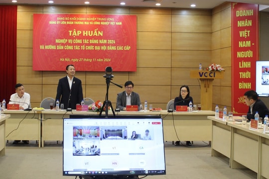 Đảng ủy VCCI “năng động, sáng tạo, hiệu lực, hiệu quả” trong tình hình mới