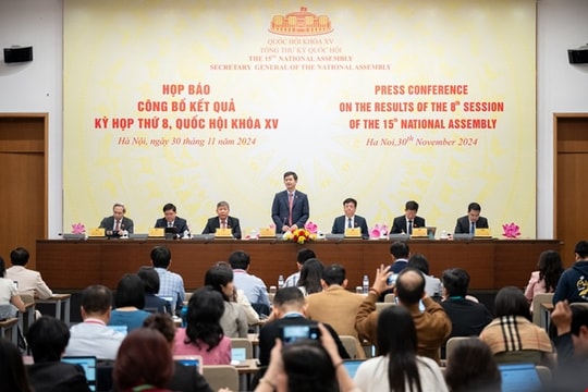Quốc hội đã xem xét, quyết định nhiều vấn đề quan trọng tại Kỳ họp thứ 8