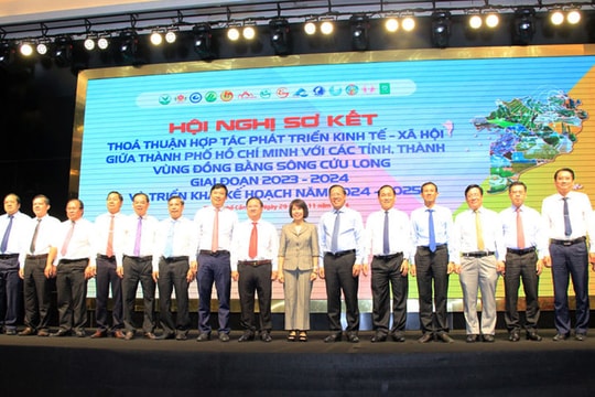 Tạo bước phát triển mới giữa TP Hồ Chí Minh và các tỉnh vùng ÐBSCL