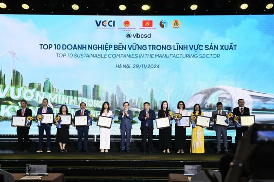 Chương trình CSI 2024 - Vinh danh 100 doanh nghiệp bền vững Việt Nam