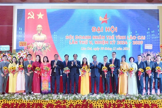 Bà Nguyễn Thị Minh Hiền được bầu giữ chức Chủ tịch Hội Doanh nhân trẻ tỉnh Lào Cai khóa V