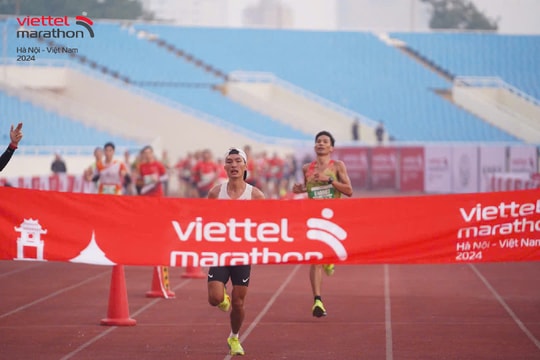 Viettel Marathon 2024 chặng Việt Nam bội thu kỷ lục