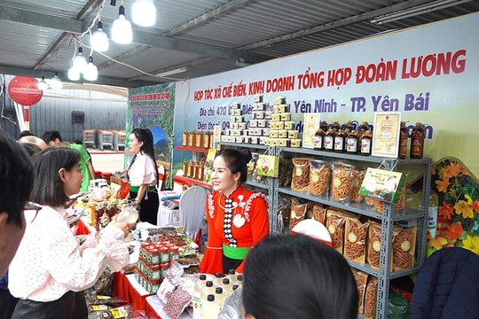 Sản phẩm nông lâm thủy sản tỉnh Yên Bái hút khách