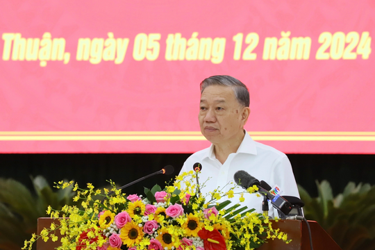 Tổng Bí thư Tô Lâm: Chuẩn bị tốt các điều kiện để khởi động lại Nhà máy điện hạt nhân tại Ninh Thuận