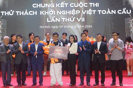 Thử thách khởi nghiệp Việt toàn cầu: Bước đệm để các dự án ứng dụng khoa học công nghệ vào thực tiễn