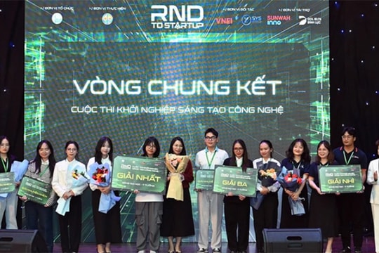 Cuộc thi khởi nghiệp sáng tạo công nghệ: Thúc đẩy phong trào khởi nghiệp trong học sinh, sinh viên