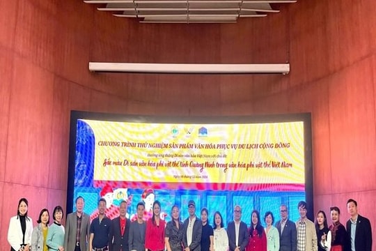 Quảng Ninh: Thử nghiệm sản phẩm văn hóa du lịch cộng đồng