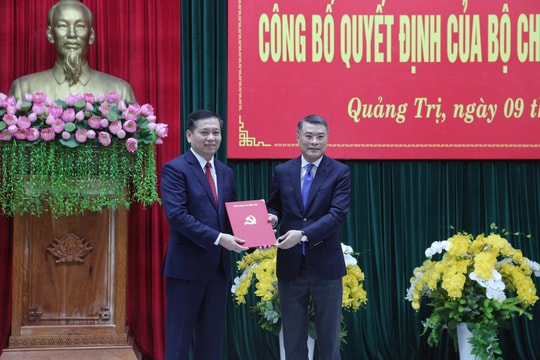 Quảng Trị có tân Bí thư Tỉnh ủy