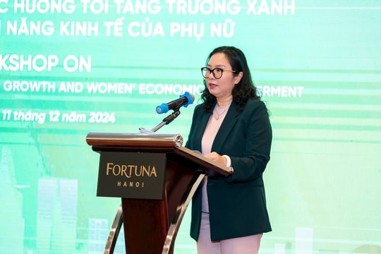 Thúc đẩy quan hệ hợp tác hướng tới tăng trưởng xanh và nâng cao quyền năng kinh tế của phụ nữ