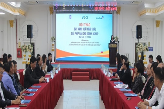 Hỗ trợ DNNVV đẩy mạnh xuất khẩu trong bối cảnh mới