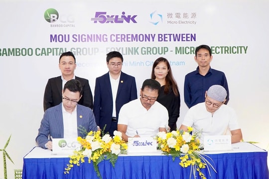 Liên minh năng lượng tái tạo của Bamboo Capital – Foxlink - Micro Electricity