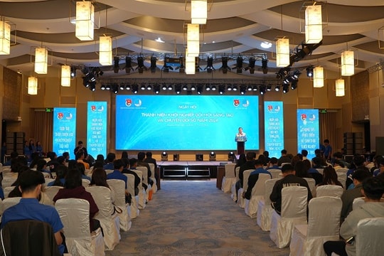 Thanh niên khởi nghiệp Đổi mới sáng tạo và chuyển đổi số năm 2024