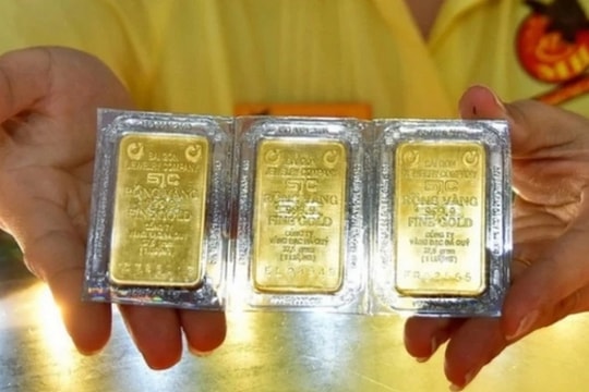 Giá vàng miếng SJC lại quay đầu giảm “sốc”