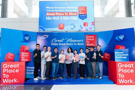 Masan Consumer 2 năm liên tiếp đạt “Great place to work”