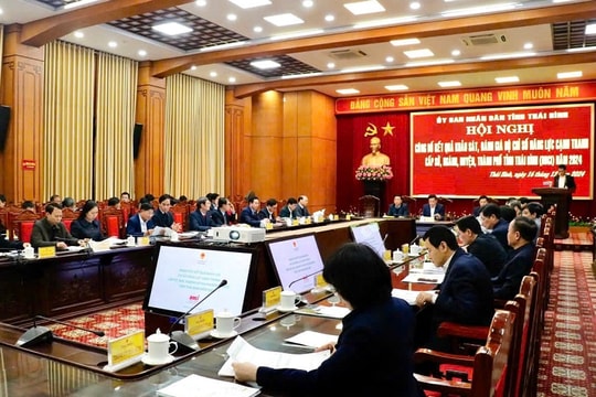 Thái Bình: Bộ Chỉ số DDCI – Động lực nâng cao thứ hạng các chỉ số PCI