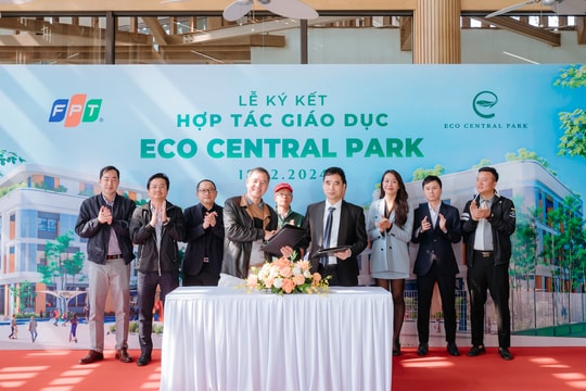 Ecopark kiến tạo tổ hợp giáo dục liên cấp đầu tiên tại Nghệ An