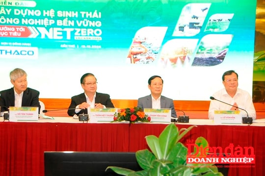 Xây dựng hệ sinh thái nông nghiệp bền vững hướng tới mục tiêu Net Zero vào năm 2050