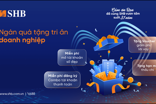 SHB đồng hành cùng doanh nghiệp với các giải pháp tài chính tối ưu và ưu đãi vượt trội