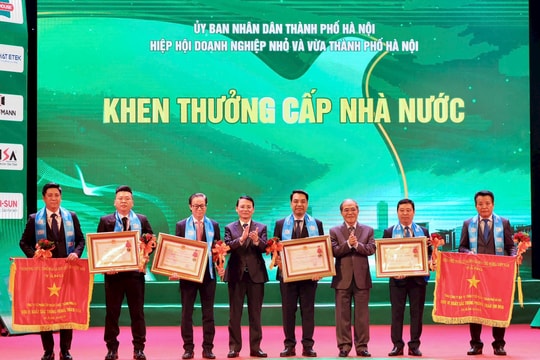 Tôn vinh 109 doanh nghiệp, doanh nhân Thủ đô tiêu biểu năm 2024