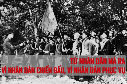 Từ Nhân dân mà ra, vì Nhân dân chiến đấu