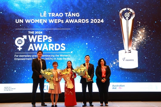 SeABank vinh dự nhận giải thưởng UN WEPs Award 2024