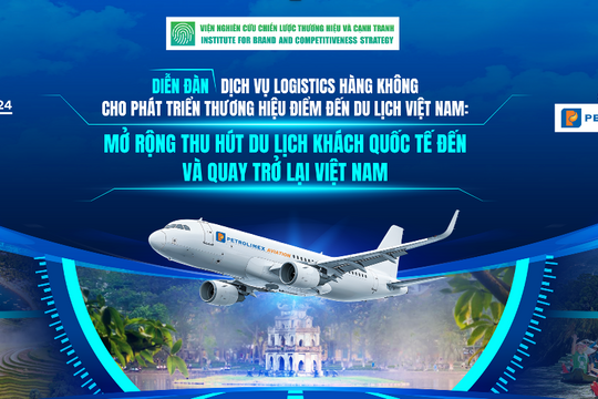 Diễn đàn Dịch vụ logistics hàng không cho phát triển thương hiệu điểm đến du lịch Việt Nam