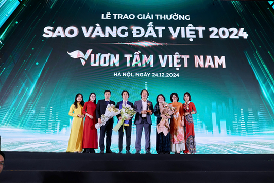 VBOX tự hào lần thứ 2 được nhận giải thưởng Sao vàng đất Việt