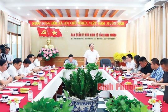 Bình Phước: Tạo điều kiện tốt nhất cho nhà đầu tư