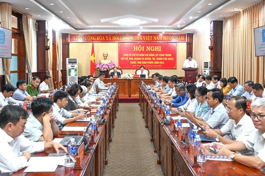 Bình Phước quyết liệt cải thiện chỉ số PCI