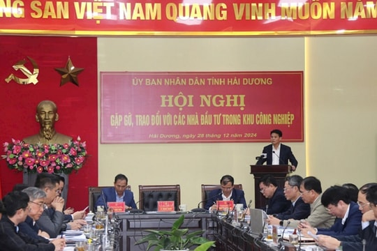 Hải Dương: Tháo gỡ các khó khăn, vướng mắc trong quá trình thực hiện đầu tư