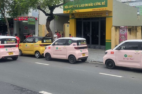 Taxi điện mini, xe nhỏ nhưng giá trị lớn