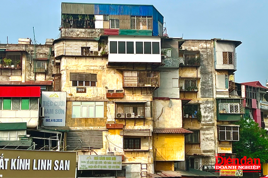 Hà Nội: nỗ lực gỡ “điểm nghẽn” cải tạo chung cư cũ