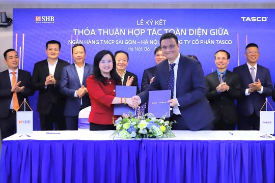 SHB và Tasco ký kết hợp tác toàn diện