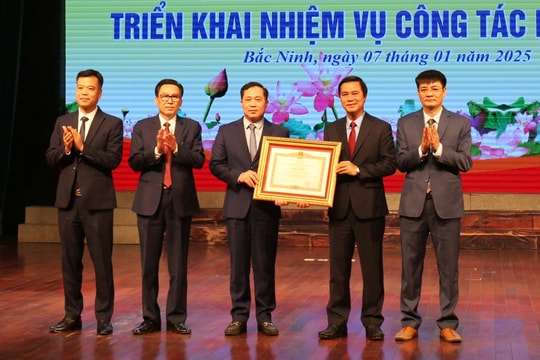 Sở Văn hóa, Thể thao và Du lịch tỉnh Bắc Ninh nhận Bằng khen của Thủ tướng Chính phủ