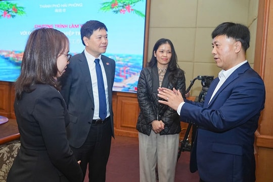 Hải Phòng: Tạo điều kiện thuận lợi cho các nhà đầu tư Trung Quốc